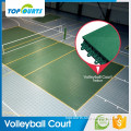 Guangzhou Topcourt Factory direct supply interlock pp volleyball floor mats